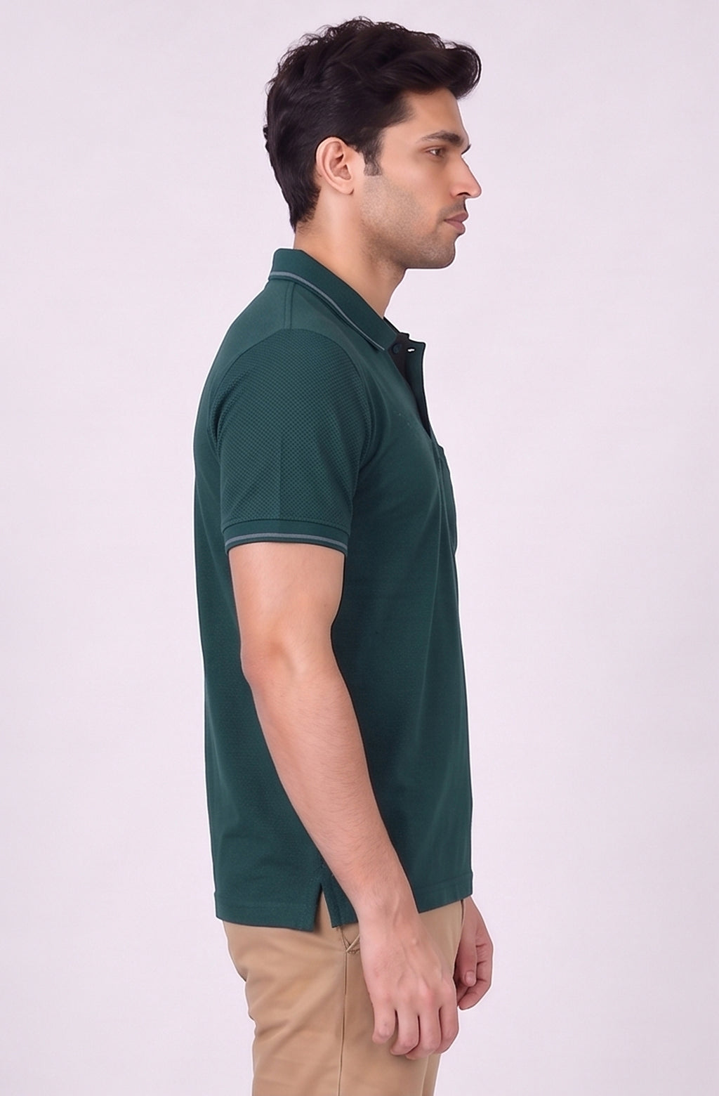 T.K COLLAR - T-SHIRT ( With Pocket )