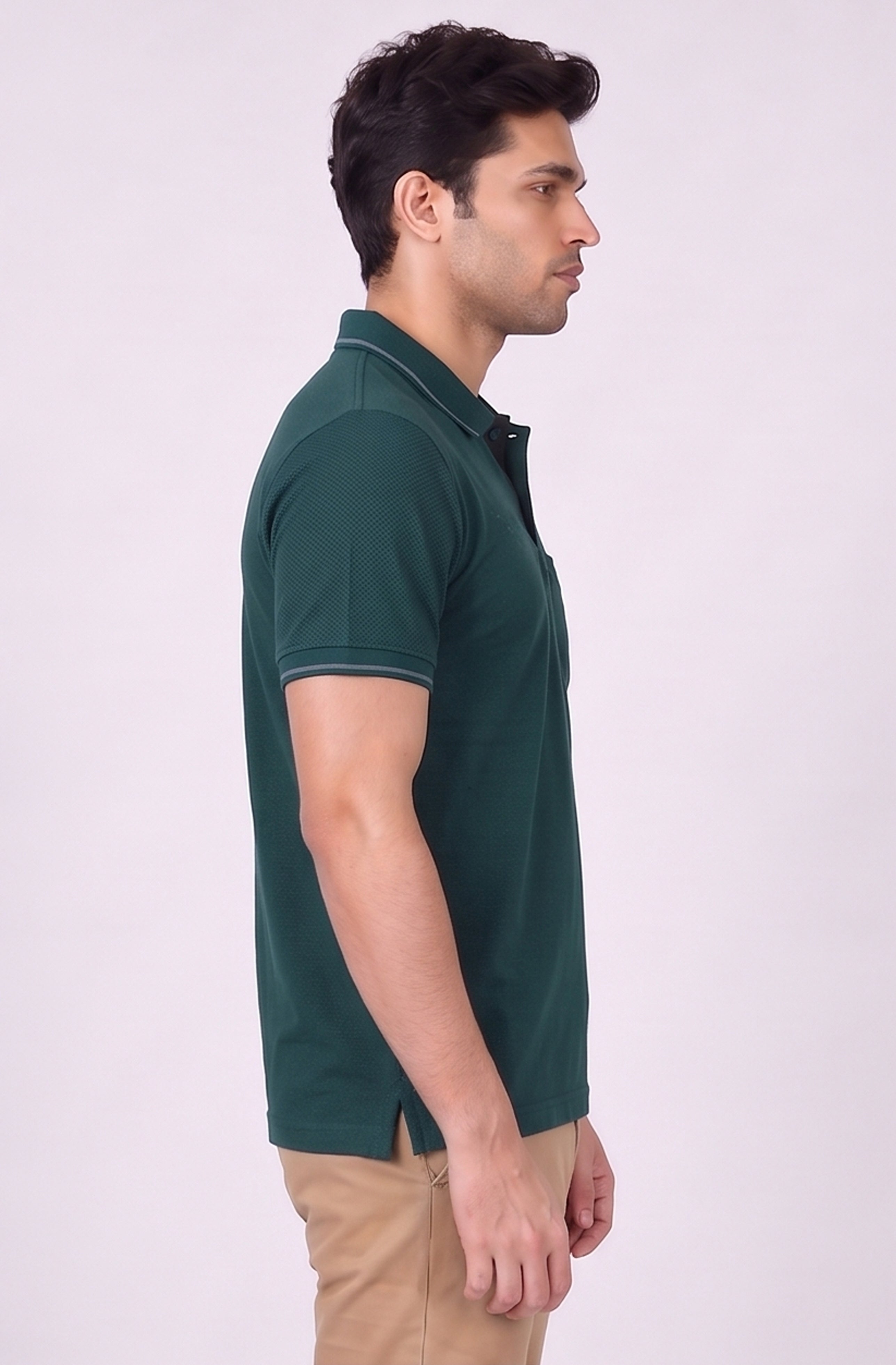 T.K COLLAR - T-SHIRT ( With Pocket )