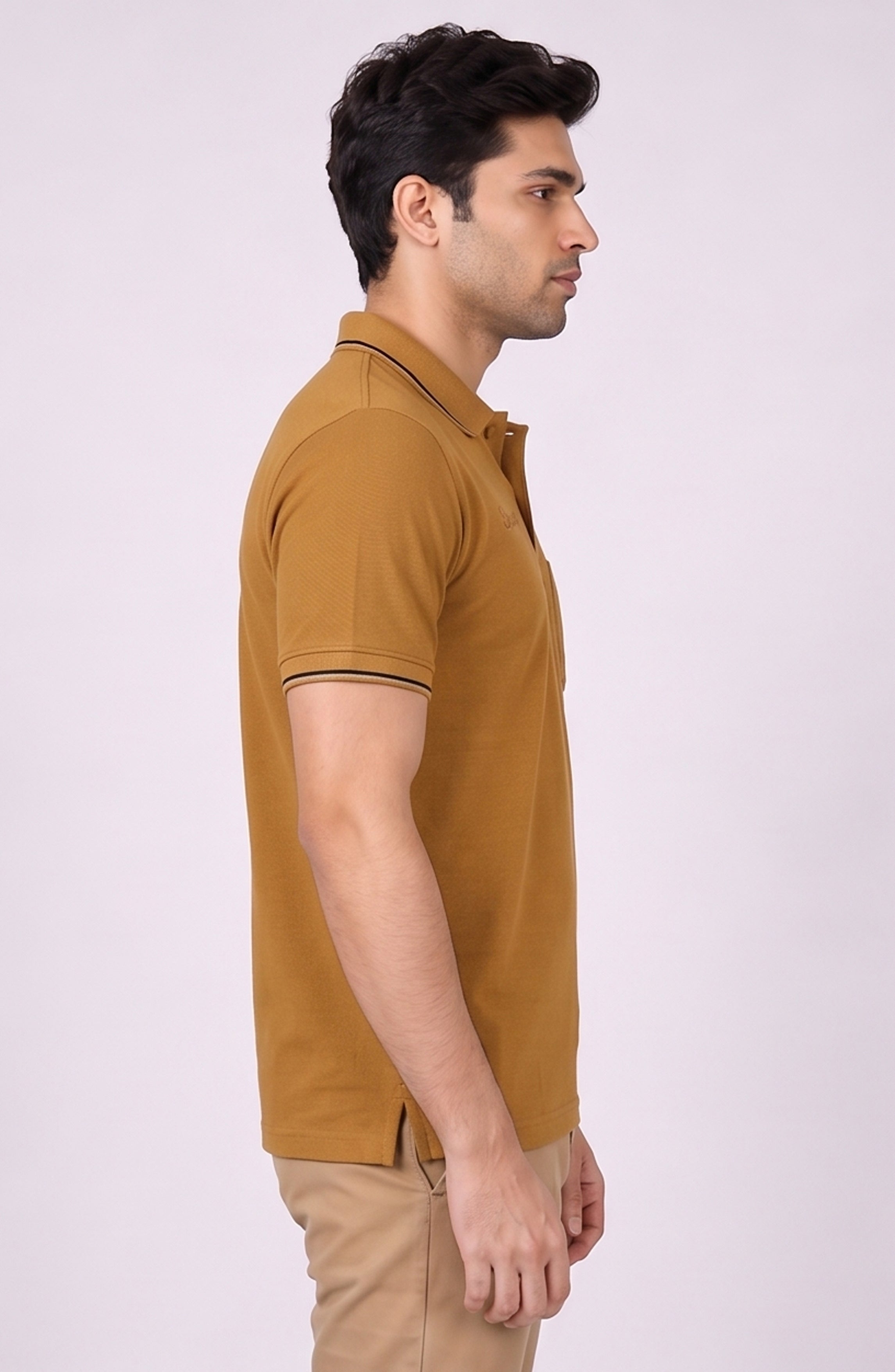 T.K COLLAR - T-SHIRT ( With Pocket )