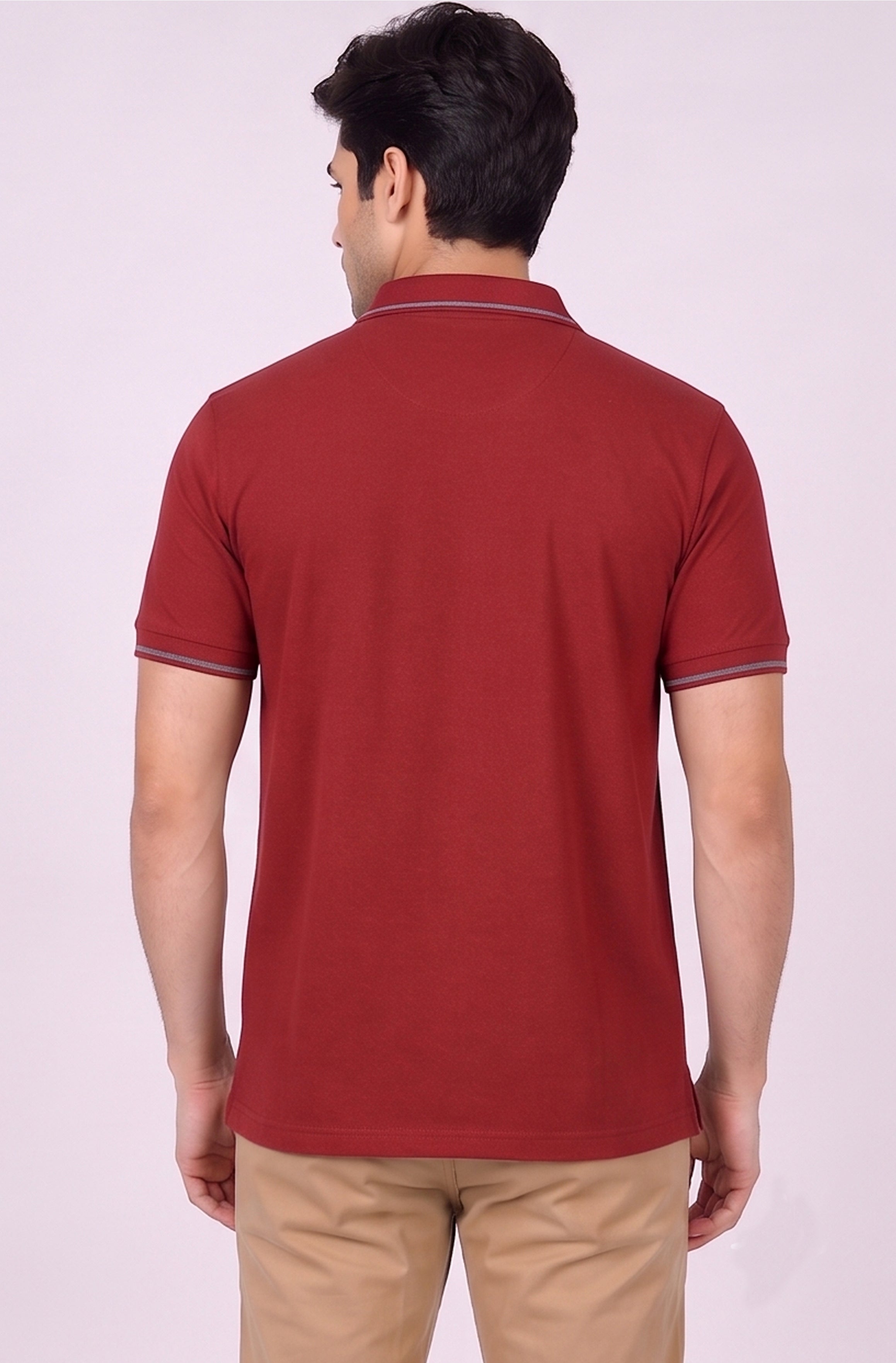 T.K COLLAR - T-SHIRT ( With Pocket )