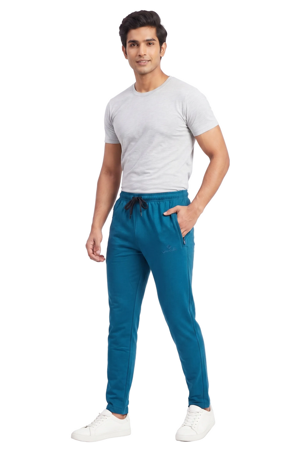 COTTON PANT WITH ZIP